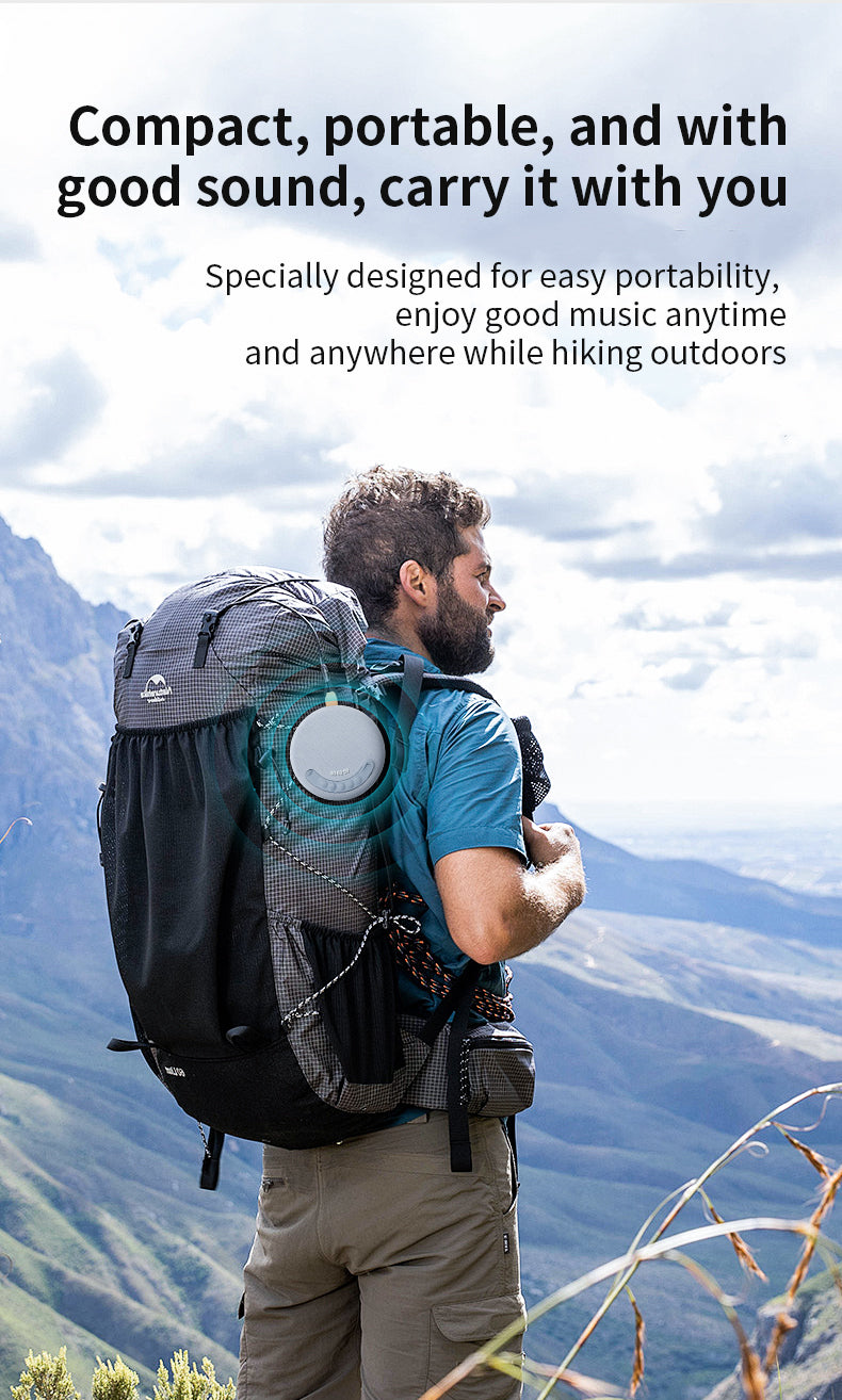 Outdoor Foldable Speaker with white noise