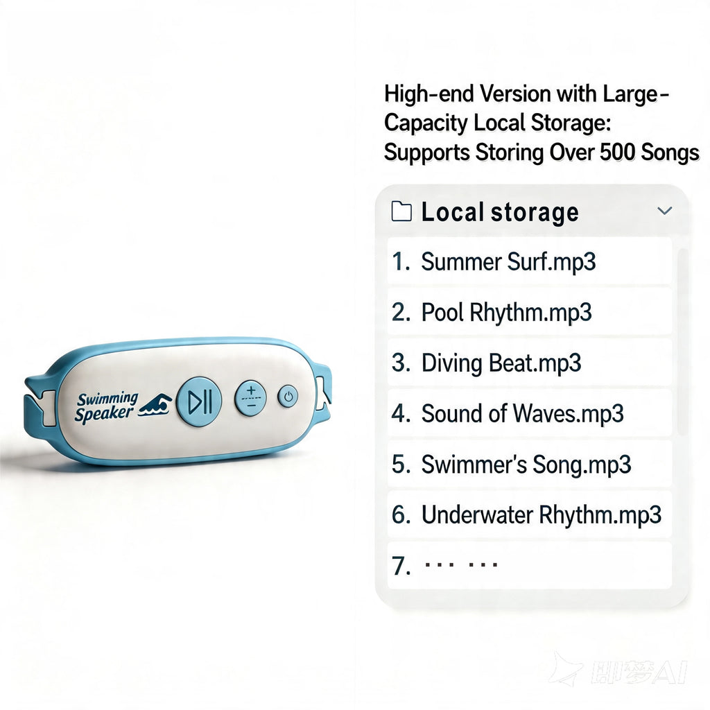 New Dolphin Swimming Speaker IPX8