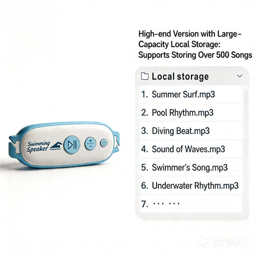 New Dolphin Swimming Speaker IPX8